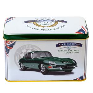 Classic Jaguar E-Type Tea Caddy