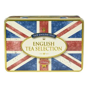 New English Teas Retro Union Jack Tea Selection Gift Tin 100 tea bags