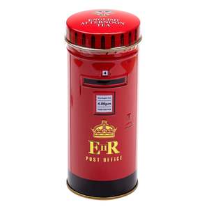 Tea Heritage Tin Post Box - New English Tea Company