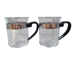 ​Di Antonio glass Mug set of 2