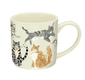 China & Porcelain Mugs & Cups: Ulster Weavers Feline Friends New Bone China Mug