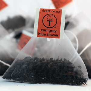 Tea: T Leaf T Earl grey blue flower