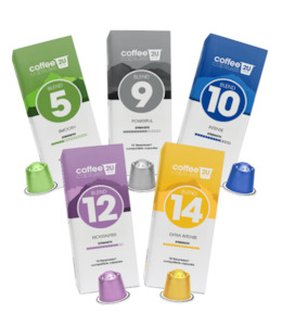 Our Most Popular Coffee Capsules: Regular Trial Pack