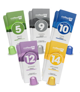 Our Most Popular Coffee Capsules: Regular Mixed Pack