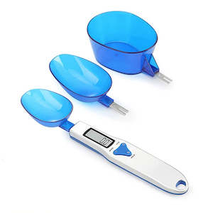 Accessories & Tools: Three head Digital LCD Measuring Spoon Scale 0.1g-500g Electronic Measuring Spoon Mini Kitchen Tool