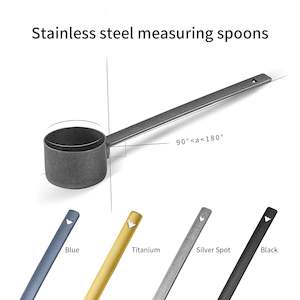 MHW-3BOMBER Coffee Measuring Scoop Stainless Steel Long Handle Coffee Spoon 4 Pi&hellip;