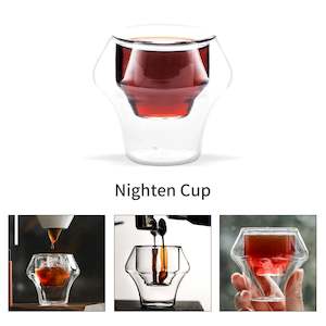 Cups & Mugs: MHW-3BOMBER Double Wall Glass Espresso Cups Anti-scald Reusable Tea Mug Shot Glass Wine Home Barista