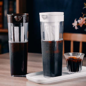 Filters: Portable High Capacity Iced Brew Coffee Maker Coffee Pots Cold Coffeepots Teapots Filter Tea Juice