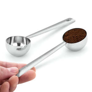 Scoops Spoons: ERMAKOVA Set of 2 Mini Coffee Spoon Espresso Spoon Stainless Steel Bistro Spoon Coffee Scoop