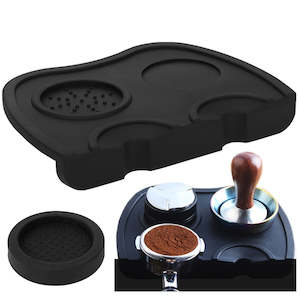 Espresso Coffee Tampers Mat Fluted Coffee Tampering Corner Mat Pad Anti-skid Foo&hellip;