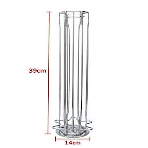 Coffeeware Sets: 1PC Revolving Coffee Pod Holder Rotating Rack Capsule Stand Tower for Nespresso 60 Capsules