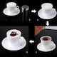 FHEAL 16pcs/set Creative Cappuccino Coffee Barista Stencils Coffee Accessories T&hellip;