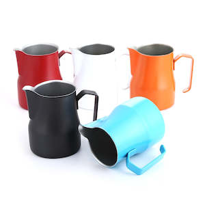 Milk Jugs: Realand 500ml Thick 18/8 Stainless Steel Italian Espresso Latte Art Milk Frothing Pitcher Steaming
