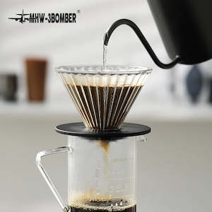 Coffee Makers: Drip Coffee Set Tea Pot Glass Filter Cup & Paper Coffee Servers Accessories