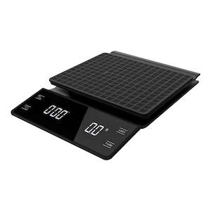 Best Sellers: High-Precision Coffee Scale 3kg/0.1g with Timer and Backlit LCD for Pour Over and Espresso Brewing
