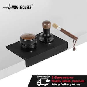 Tamper Distributor: Adjustable Depth Gravity Adaptive Coffee Distributor 58.35MM 30lbs Espresso Tamper, Mat & Brush Set