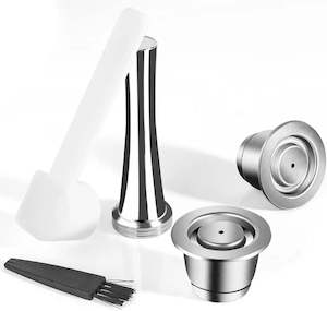 iCafilas Stainless Steel Reusable Coffee Capsule | Refillable Pod Compatible wit&hellip;