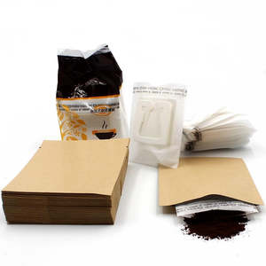 Filters: 50/100/200 Set Combination Coffee Filter Bags and Kraft Paper Coffee Bag,Portable Office Travel Drip