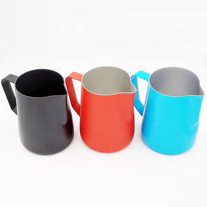 Milk Jugs: Perfect Color Espresso Coffee Mug Cup Jug Pitcher Kitchen Home Craft Coffee Jug Latte Milk