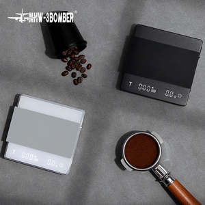 Best Sellers: MHW-3BOMBER Digital Coffee Scale 2000g/0.1g | High Precision Rechargeable Kitchen Barista Scale