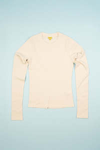 Hikerkind Ribbed Merino Long Sleeve 01 - Betula