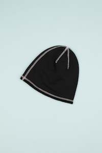 Thurston Power Wool™ Skull Cap - Black / Glacier Grey