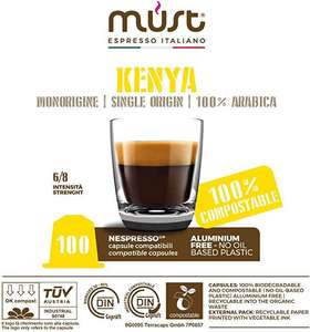 Products: Single Origin – Kenya Blend – 100% Biodegradable – Coffee Pod