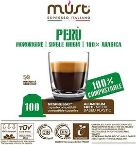 Single Origin – PERU Blend – 100% Biodegradable – Coffee Pod