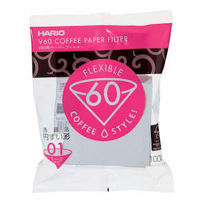 Filters: Hario V60 Paper Filters | 01 | x100 pack