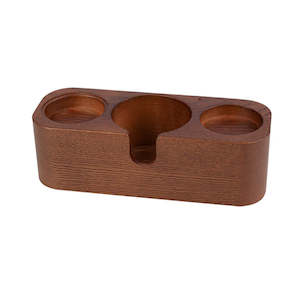 Espresso Coffee Tampers: Motta Three Tamping Station / Tamper Holder | Wood