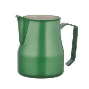 Coloured Milk Frothing Jugs: Motta Europa Professional Milk Jug | 750ml | Green