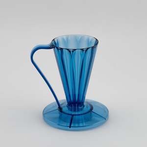 CAFEC Flower Dripper Deep 27 Blue COFFEE TECH - Specialty Coffee Roasters