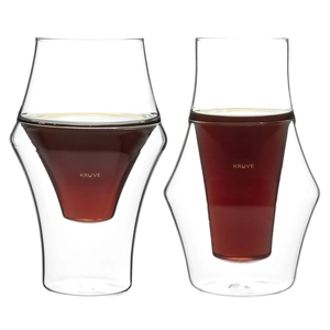 KRUVE EQ Insulated Coffee Glasses COFFEE TECH - Specialty Coffee Roasters