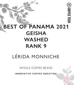 Lerida Monniche Panama Geisha Washed BOP 2021 Rank9 GW-09 COFFEE TECH - Specialt&hellip;