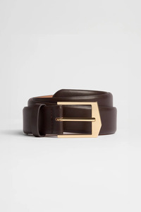 Ida Belt - Chocolate/Gold