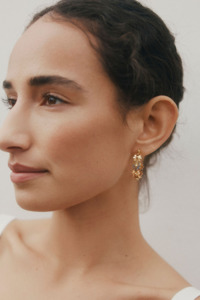 Meadow Hoops - Gold