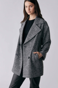 Put back online Ace Blazer Coat - Herringbone