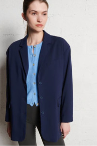 Jackets Coats: Kabird Blazer - Navy