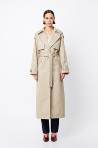 Franklin Trench Coat - Natural