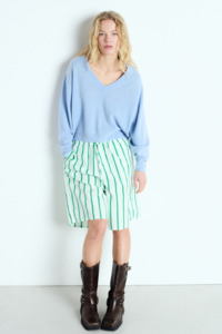 Knitwear: Raxow V Neck Jumper - Atmosphere