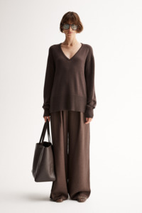 Knitwear: Put back online Ellis Knit - Chocolate