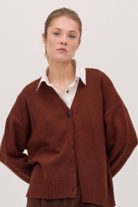 Knitwear: The Cardigan - Mahogany