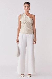 Tops Tees 2: Golden Hour Top - Light Gold