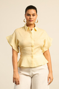 Tops Tees 2: Inlet Top - Lemonade