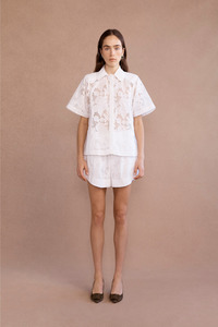 Tops Tees 2: Molly Shirt - White