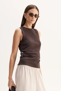 Tops Tees 2: Charlie Top - Chocolate