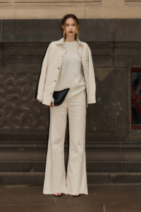 Outletsale: Josefina Denim Pants - Cream