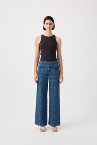 Outland Denim: Marley Jeans Mid Wide Leg Jeans