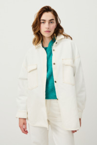 Denim Shirt - Off White