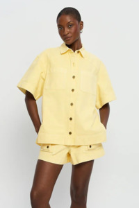 Denim: Paloma Denim Shirt - Butter